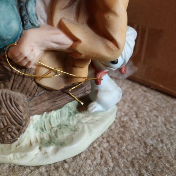 HOBO Bagabond Figure with Dog Vintage Ceramic/Porcelain - Picture 8 of 11